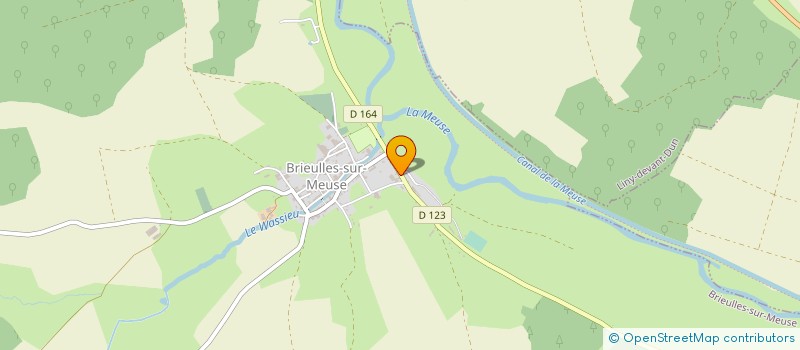 localisation de l'entreprise EXPLOITATION FORESTIERE MECANISEE à BRIEULLES-SUR-MEUSE
