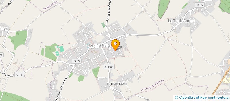 localisation de l'entreprise EXPLOITATION FORESTIERE ST PIERRAISSE à SAINT-PIERRE-DES-FLEURS