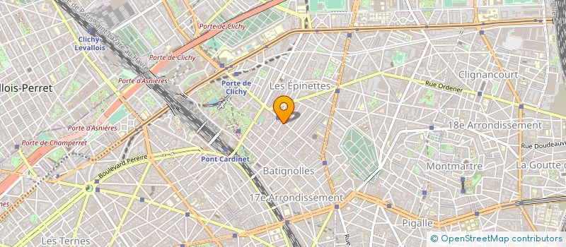 localisation de l'entreprise EXPLOITATION GERANCE HOTEL DES BAINS  PARIS