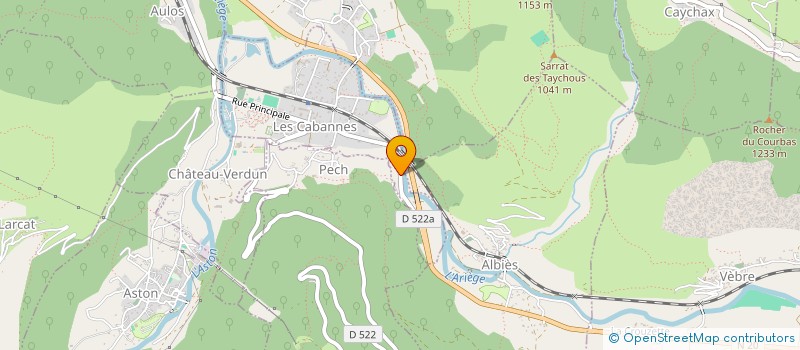 localisation de l'entreprise EXPLOITATION GESTION DES ENERGIES RENOUVELABLES PYRENEENNES à LES CABANNES