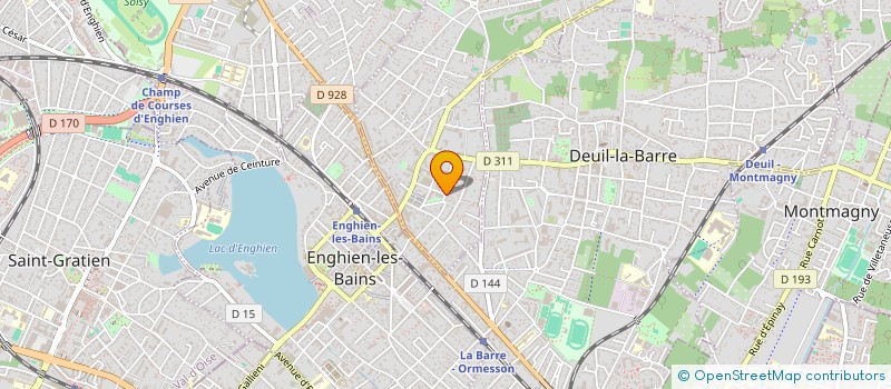 localisation de l'entreprise EXPLOITATION HAMON à MONTMORENCY