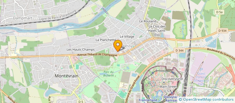localisation de l'entreprise EXPLOITATION LABORATOIRE PHARMAVETEL à CHESSY