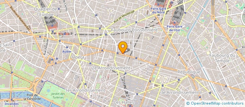 localisation de l'entreprise EXPLOITATION MAGASINS ST ROCH à PARIS