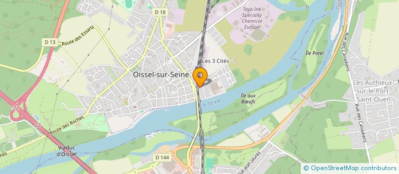 localisation de l'entreprise EXPLOITATION NEGOCE AUTO à OISSEL