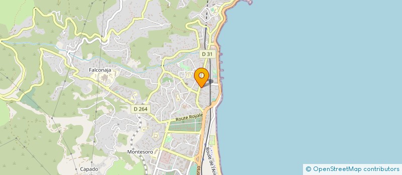 localisation de l'entreprise EXPLOITATION NONZA CYCLES ET MOTOS à BASTIA