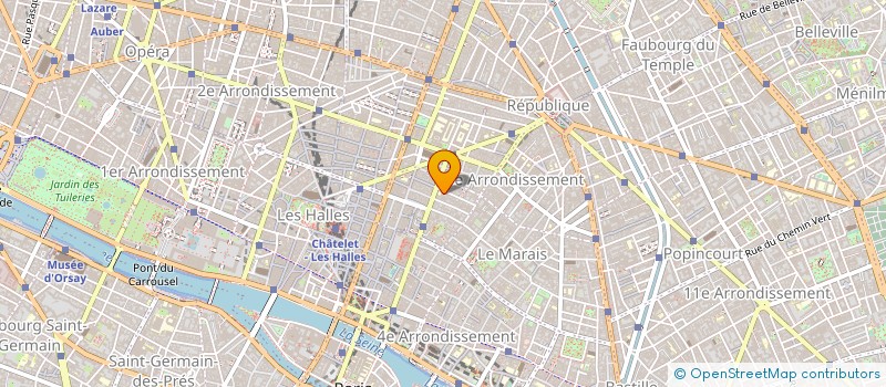 localisation de l'entreprise EXPLOITATION OMNIUM PLASTIQUES à PARIS