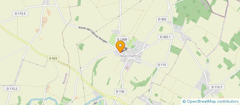 localisation de l'entreprise EXPLOITATION PREVOST ET FILS à SAINT-OUEN-MARCHEFROY