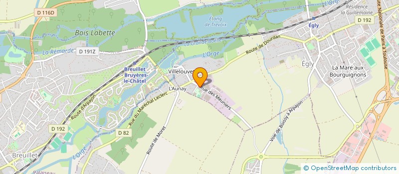 localisation de l'entreprise EXPLOITATION SAMPAIO  EGLY