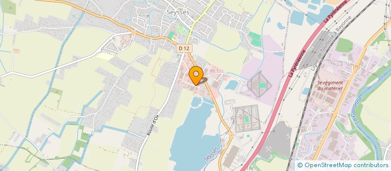 localisation de l'entreprise EXPLOITATION SNS DUBOURG à SEYSSES