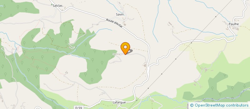 localisation de l'entreprise EXPLOITATON A RESPONSABILITE LIMITEE CORBIERE-CROS à MONTREDON-LABESSONNIE