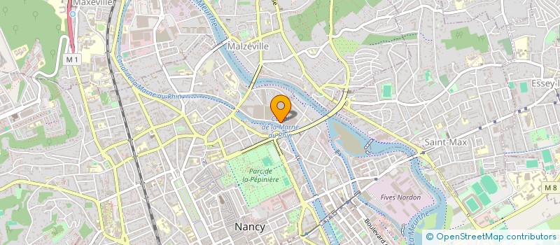 localisation de l'entreprise EXPLOR à NANCY