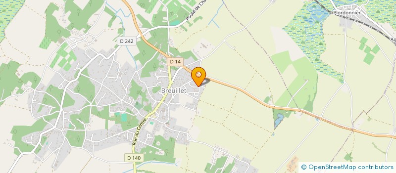 localisation de l'entreprise EXPLOR'EVENT à BREUILLET