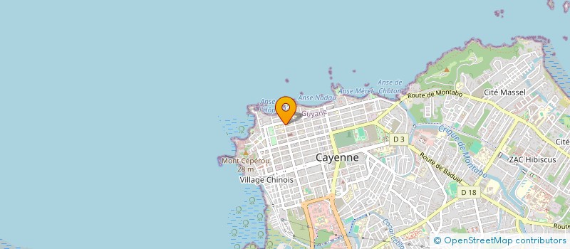 localisation de l'entreprise EXPLOR SUCCESS  CAYENNE