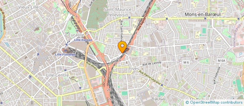 localisation de l'entreprise EXPLOR8 à LILLE