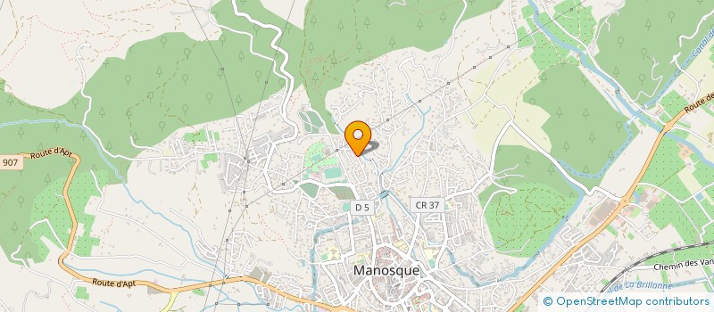localisation de l'entreprise EXPLORA COM à MANOSQUE