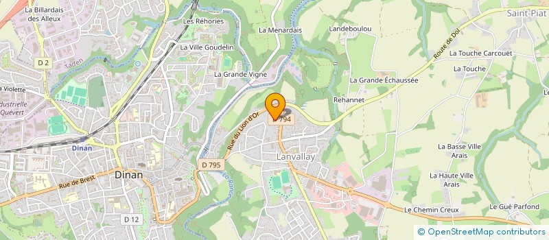 localisation de l'entreprise EXPLORALTER PARTNER à LANVALLAY