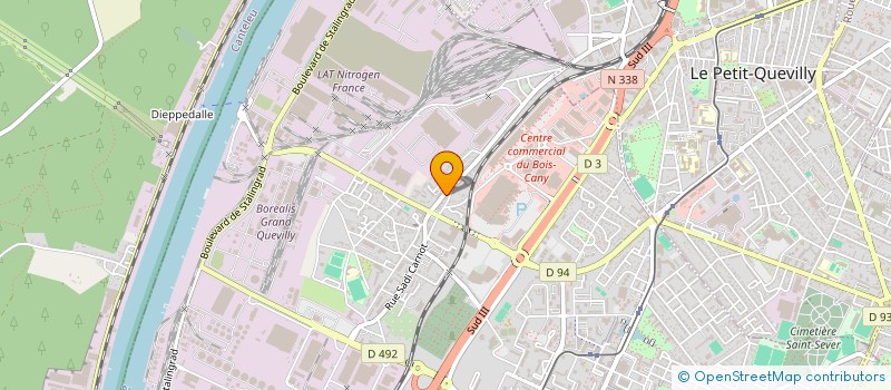 localisation de l'entreprise EXPLORATEUR DE GRAND QUEVILLY  LE GRAND-QUEVILLY