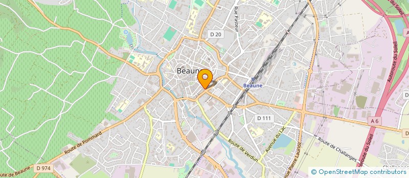 localisation de l'entreprise EXPLORATEURS DES SENS à BEAUNE