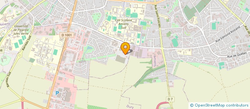 localisation de l'entreprise EXPLORATION DU SOMMEIL PICARDIE - ESP à AMIENS