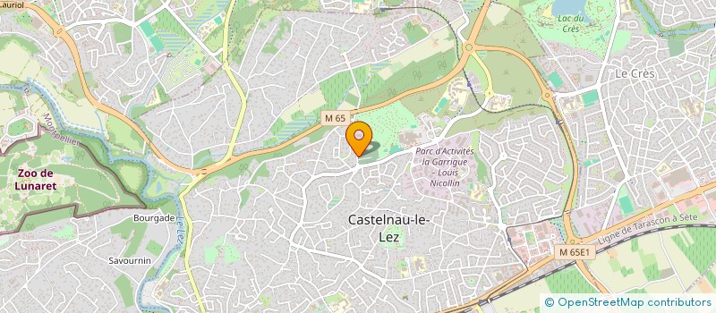 localisation de l'entreprise EXPLORCAM à CASTELNAU-LE-LEZ