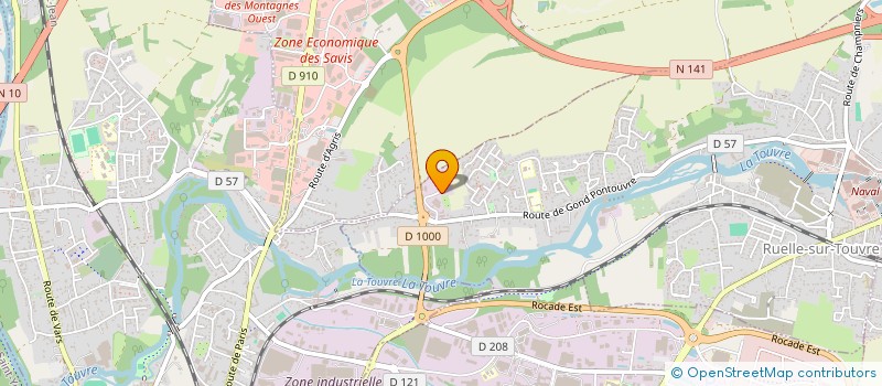 localisation de l'entreprise EXPLORER à CHAMPNIERS
