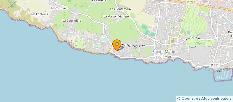 localisation de l'entreprise EXPLORER à PORNIC