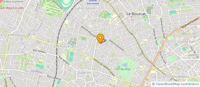 localisation de l'entreprise EXPLORER LE SENTIR  BORDEAUX