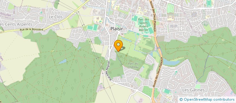 localisation de l'entreprise EXPLORER TAXI SERVICE  PLAISIR