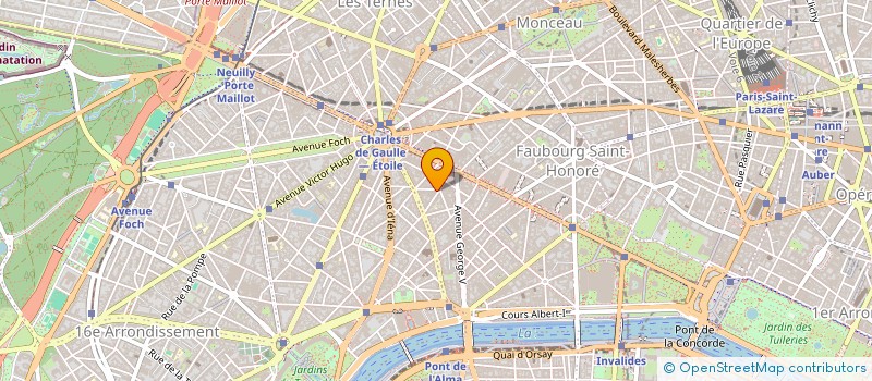 localisation de l'entreprise EXPLORERS FHG  PARIS