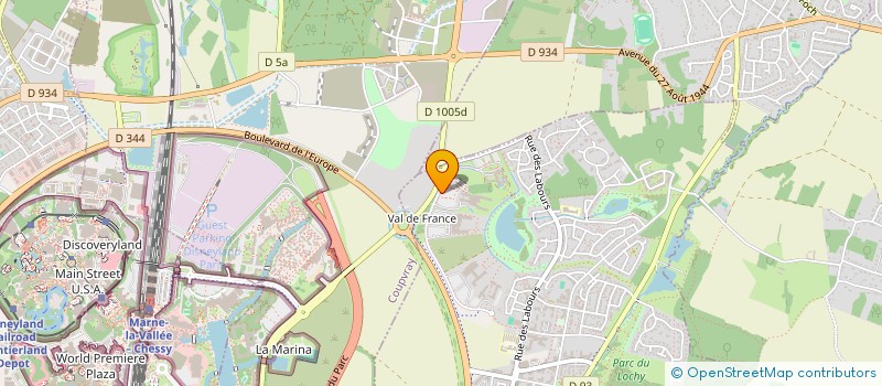 localisation de l'entreprise EXPLORERS FIELD  MAGNY-LE-HONGRE