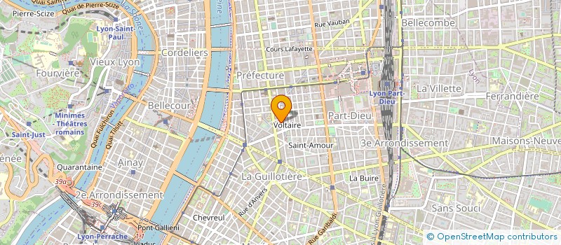 localisation de l'entreprise EXPLORIENCE à LYON