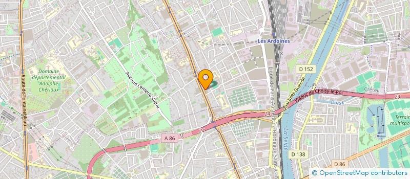 localisation de l'entreprise EXPLORIONDATA à VITRY-SUR-SEINE