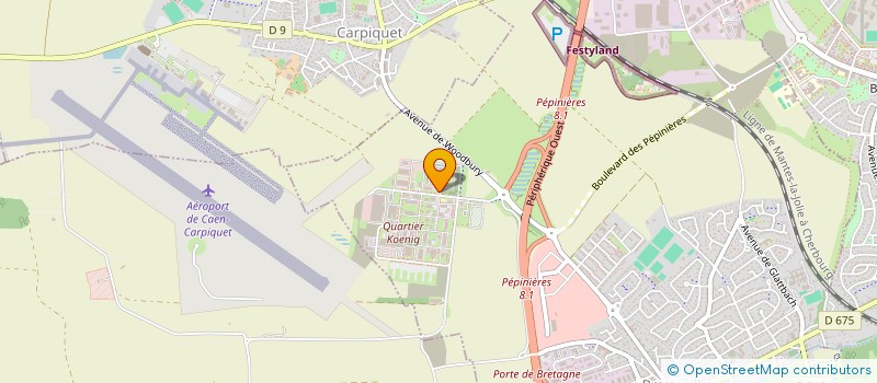 localisation de l'entreprise EXPLOROC SUSTAINABLE TECHNOLOGY  BRETTEVILLE-SUR-ODON