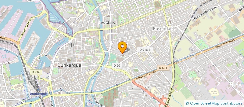 localisation de l'entreprise EXPLOSION DES SENS à DUNKERQUE