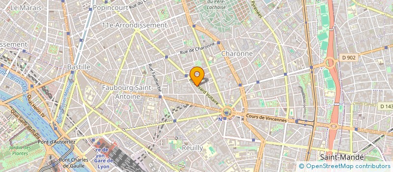 localisation de l'entreprise EXPO 21 à PARIS