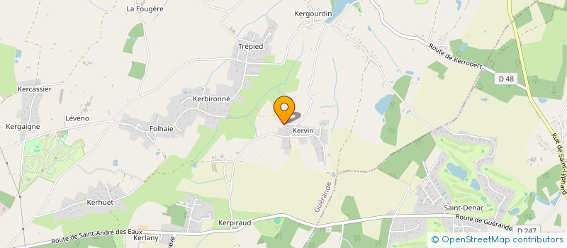 localisation de l'entreprise EXPO-BURO  LA BAULE-ESCOUBLAC