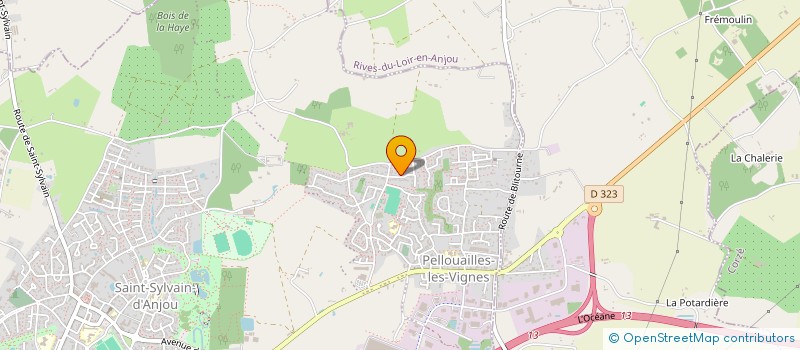 localisation de l'entreprise EXPO CADEAUX  VERRIERES-EN-ANJOU