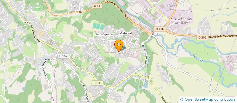 localisation de l'entreprise EXPO CARRELAGE à VIENNE