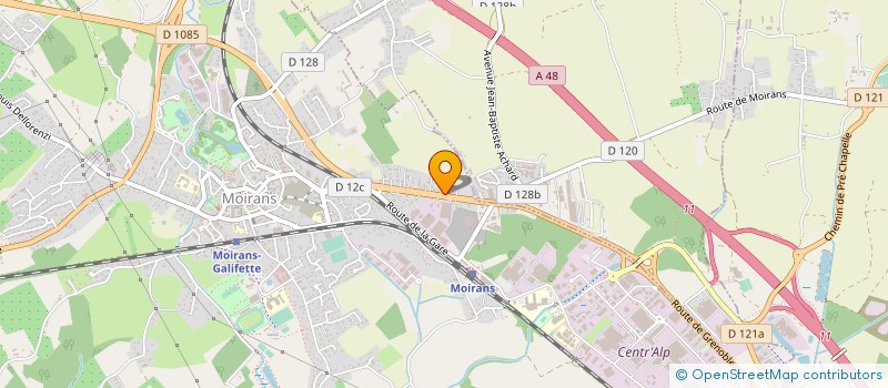 localisation de l'entreprise EXPO CLAVEL à MOIRANS