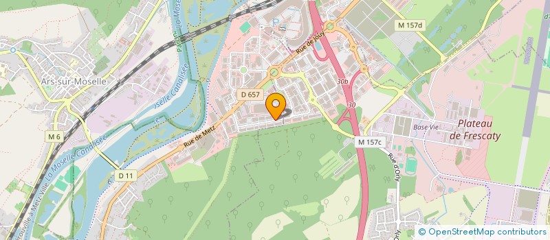 localisation de l'entreprise EXPO FRANCE  JOUY-AUX-ARCHES