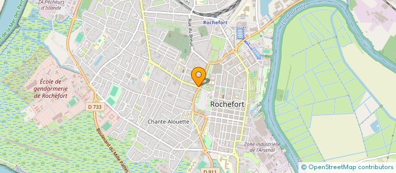 localisation de l'entreprise EXPO SPORTS ORGANISATION  ROCHEFORT