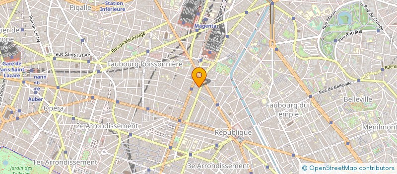 localisation de l'entreprise EXPO-TIME à PARIS