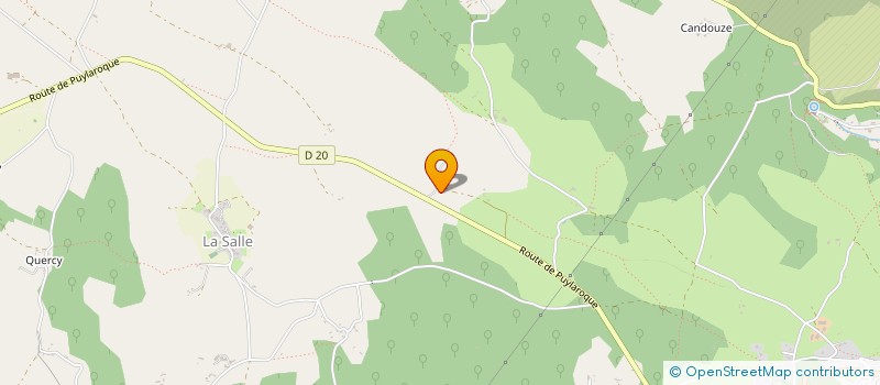 localisation de l'entreprise EXPO-VISIONS  CAYLUS