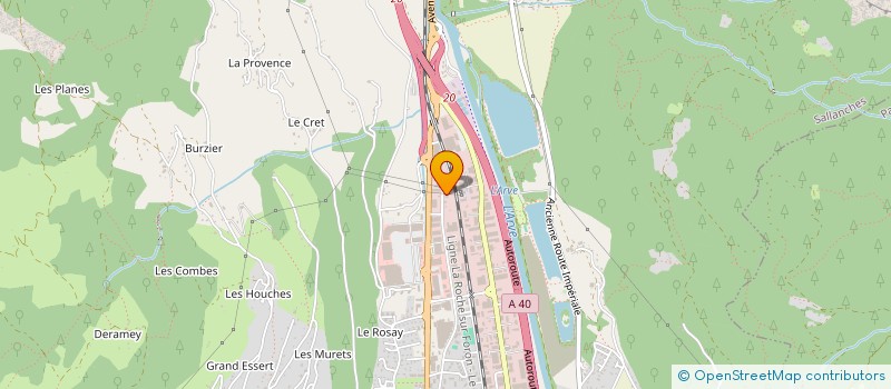 localisation de l'entreprise EXPO2 à SALLANCHES