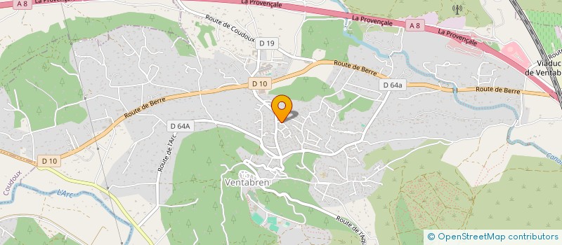 localisation de l'entreprise EXPOJARDIN  VENTABREN