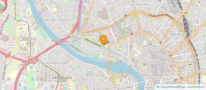 localisation de l'entreprise EXPOLINE à TOULOUSE