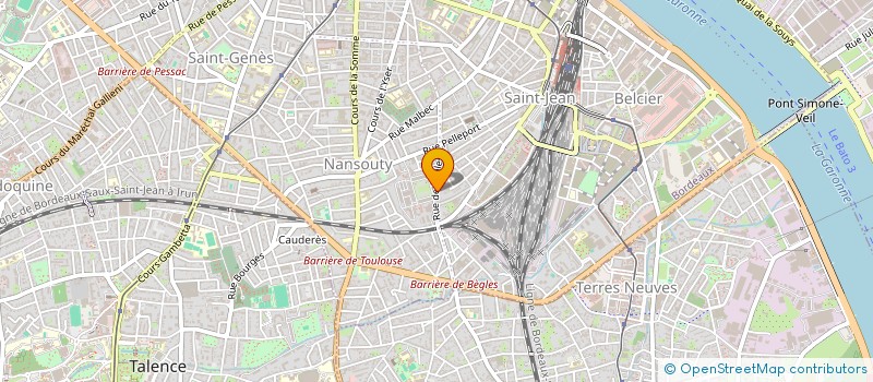 localisation de l'entreprise EXPOLIVRE  BORDEAUX