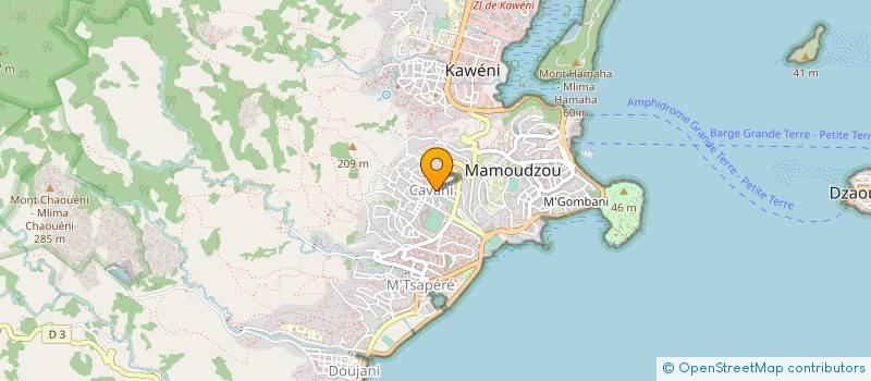 localisation de l'entreprise EXPONENCIEL MAYOTTE à MAMOUDZOU