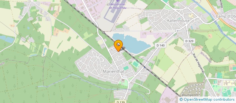 localisation de l'entreprise EXPONENS POTENTIA  HAGUENAU