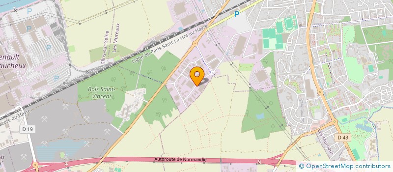 localisation de l'entreprise EXPONENS RAIMBAULT CHAUGNY à MUREAUX (LES)